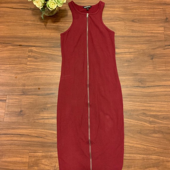 Express Dresses & Skirts - Express double zip midi dress